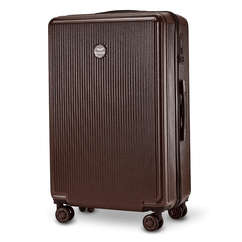 Walizka duża Wings PC African Eagle 2.0 28'' CHOCOLATE BROWN