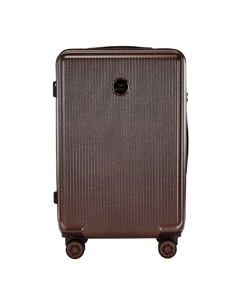 Walizka średnia Wings PC African Eagle 2.0 24" Chocolate Brown
