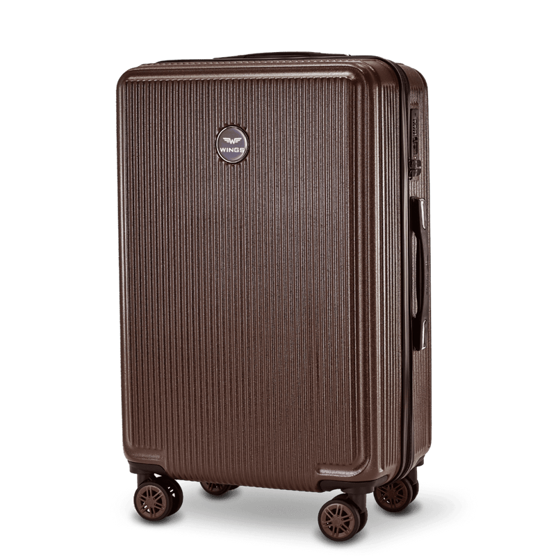 Walizka średnia Wings PC African Eagle 2.0 24" Chocolate Brown