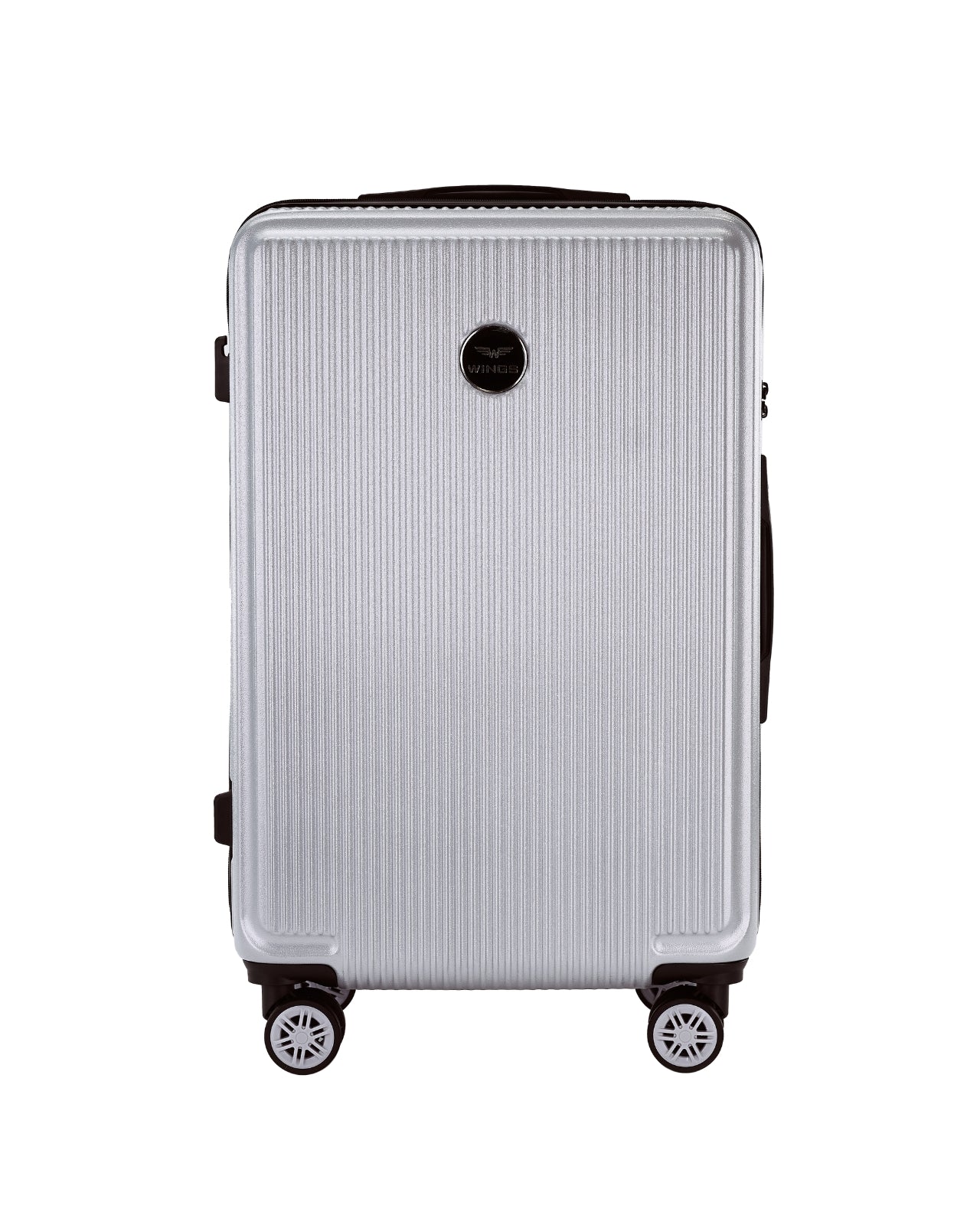 Walizka średnia Wings PC African Eagle 2.0 24" SILVER