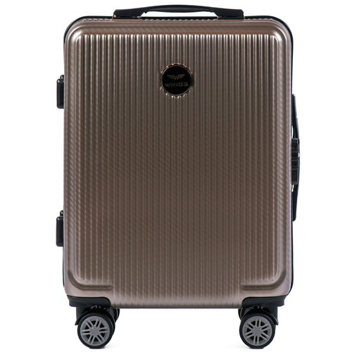 Walizka kabinowa Wings PC African Eagle 2.0 20" CHOCOLATE BROWN