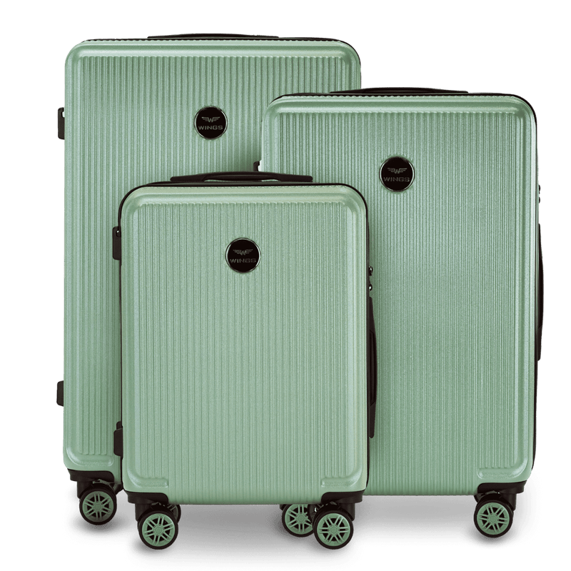 Zestaw 3 walizek Wings PC African Eagle 2.0 ARMY GREEN