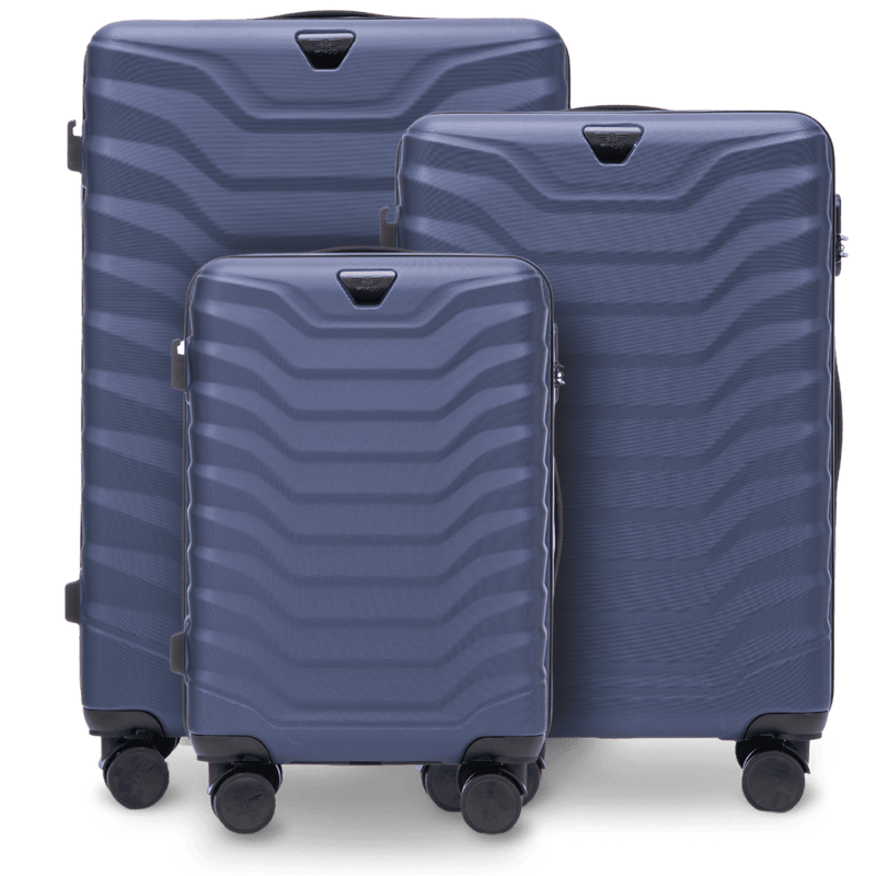 Zestaw 3 walizek Wings PEAFOWL BLUE