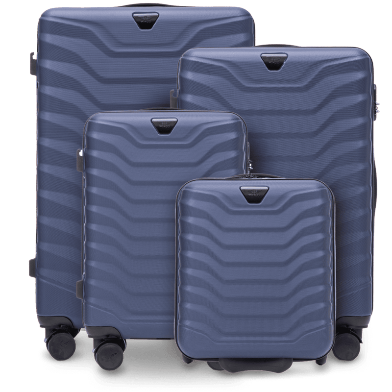 Zestaw 4 walizek Wings PEAFOWL BLUE