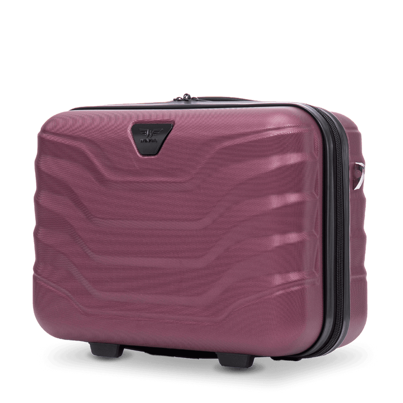 Kuferek podróżny Wings PEAFOWL kosmetyczka 14" BURGUNDY