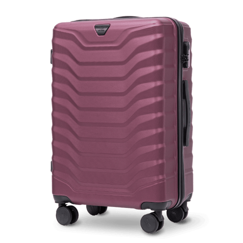 Walizka średnia Wings PEAFOWL 24" BURGUNDY