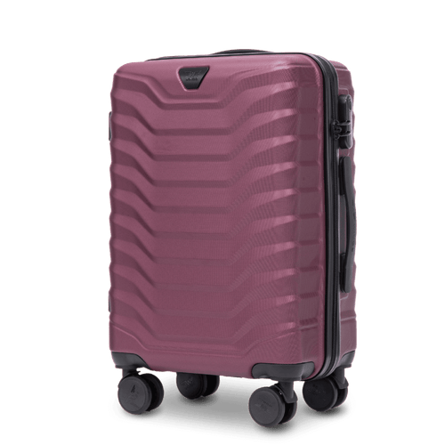 Walizka kabinowa Wings PEAFOWL 20" BURGUNDY