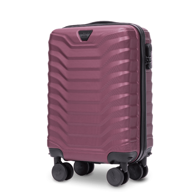 Walizka kabinowa mała Wings PEAFOWL 18" BURGUNDY