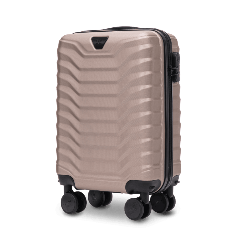 Walizka kabinowa mała Wings PEAFOWL 18" CHAMPAGNE