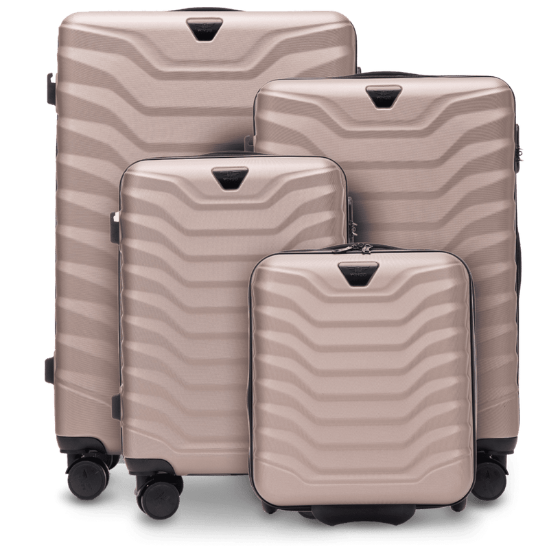 Zestaw 4 walizek Wings PEAFOWL CHAMPAGNE