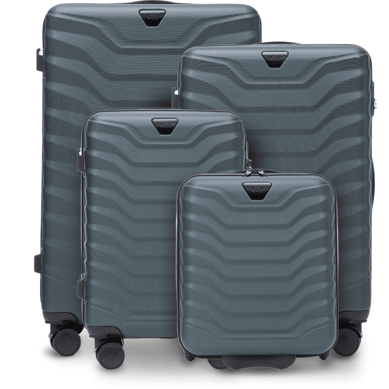 Zestaw 4 walizek Wings PEAFOWL DARK GREEN