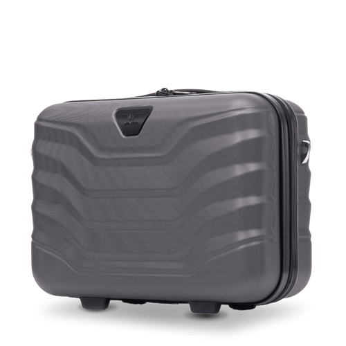 Kuferek podróżny Wings PEAFOWL kosmetyczka 14" DARK GREY