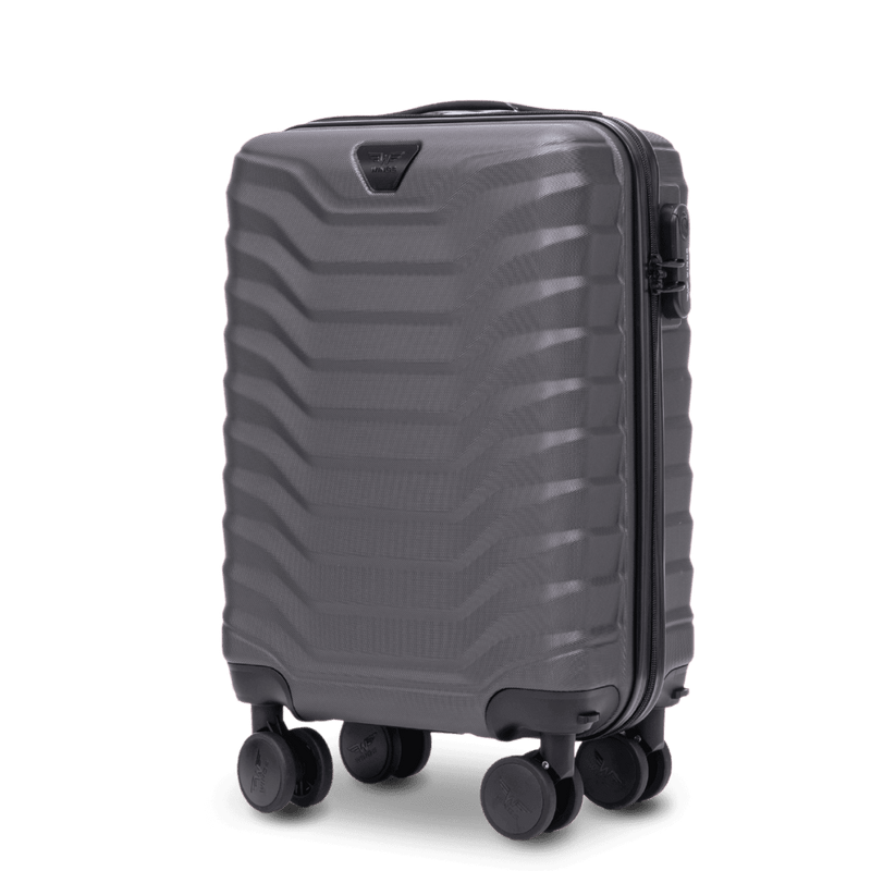 Walizka kabinowa mała Wings PEAFOWL 18" DARK GREY