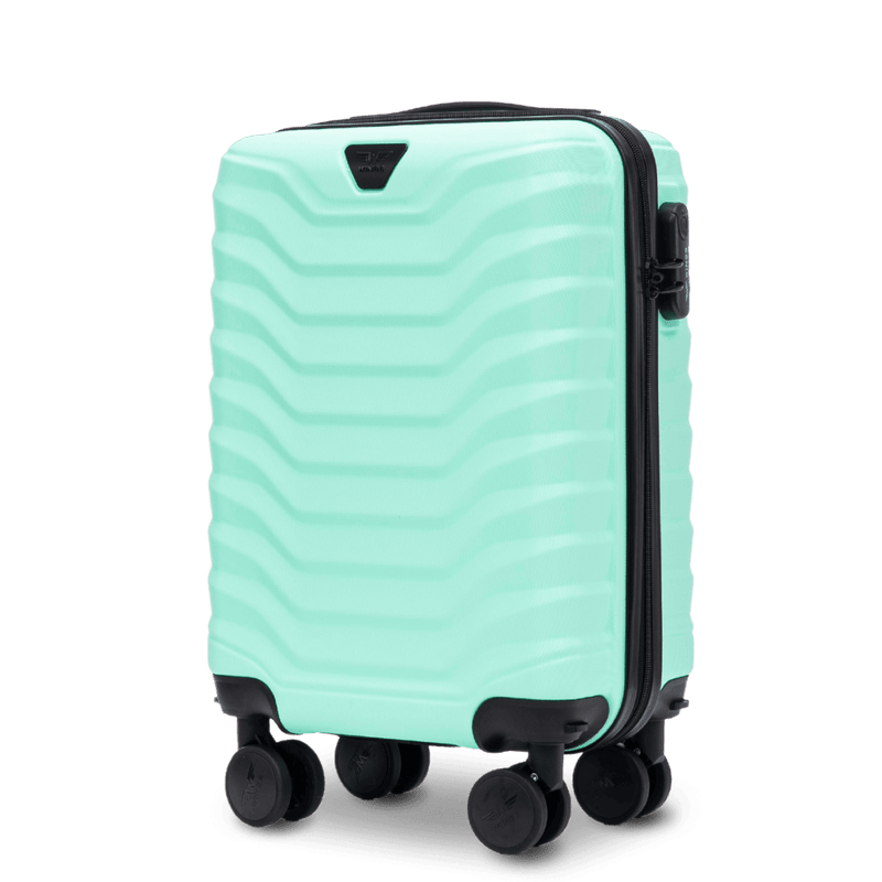 Walizka kabinowa mała Wings PEAFOWL 18" LIGHT GREEN