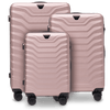 Zestaw 3 walizek Wings PEAFOWL ROSE GOLD