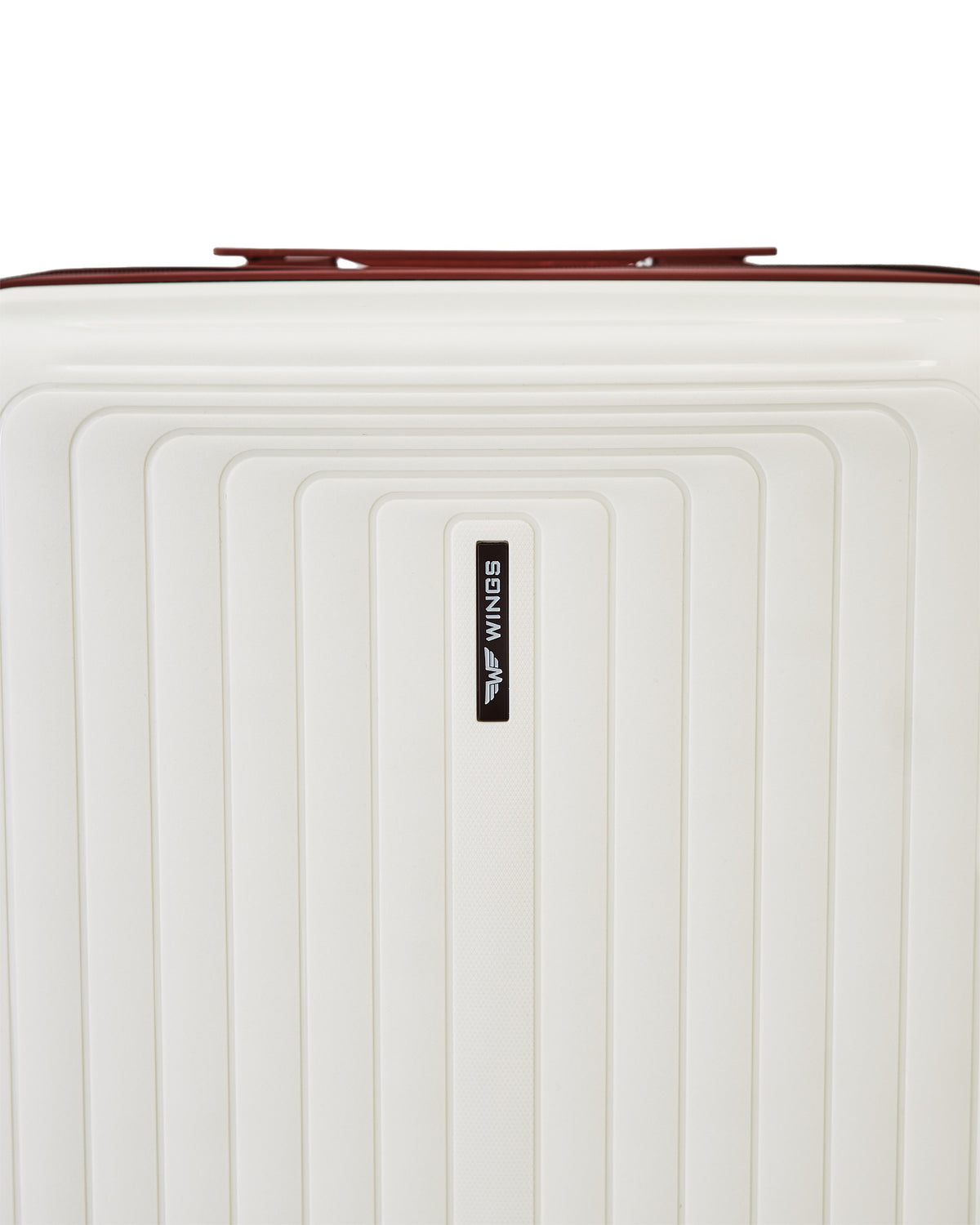 Walizka DUŻA WINGS PUFFIN 28" OFF WHITE + BURGUNDY