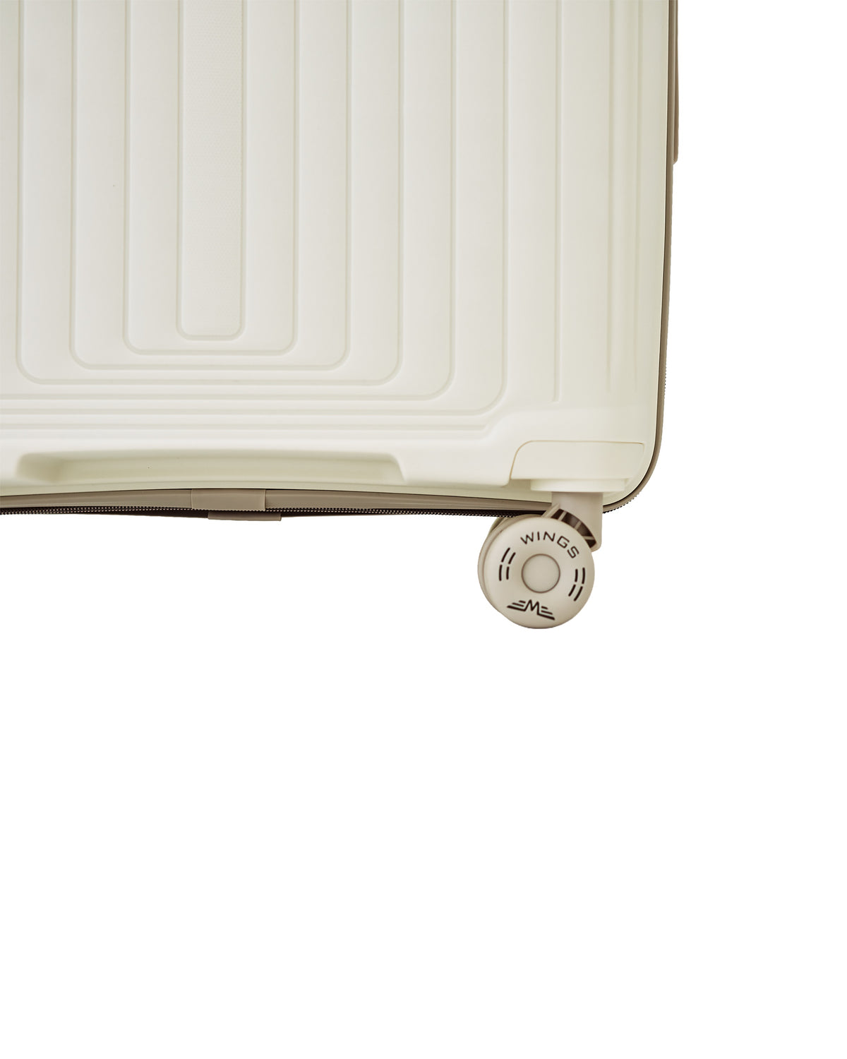 Walizka DUŻA WINGS PUFFIN 28" OFF WHITE + BEIGE