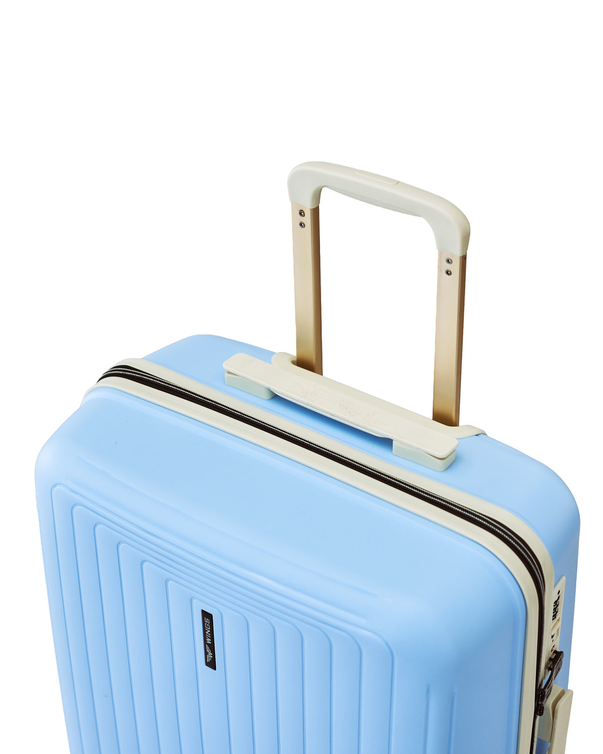 Walizka DUŻA WINGS PUFFIN 28" LIGHT BLUE