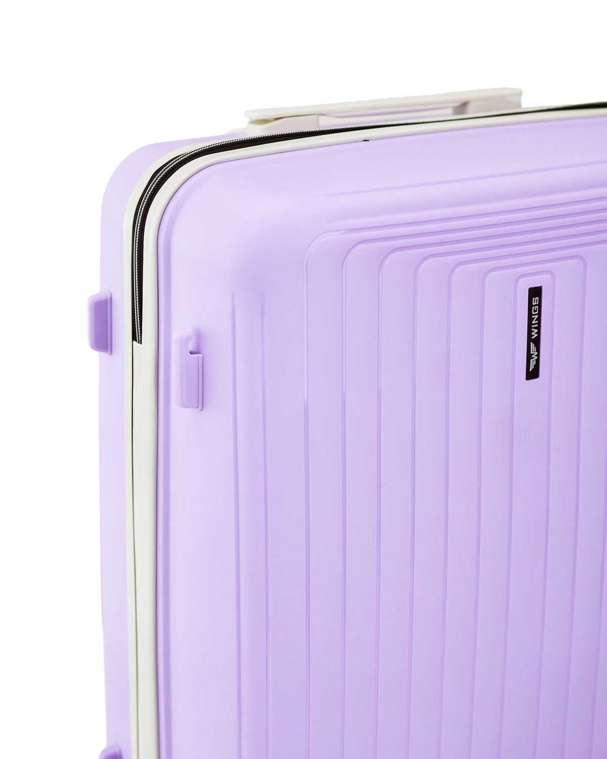 Walizka Średnia WINGS PUFFIN 24" WHITE PURPLE
