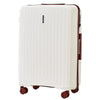 Walizka DUŻA WINGS PUFFIN 28" OFF WHITE + BURGUNDY
