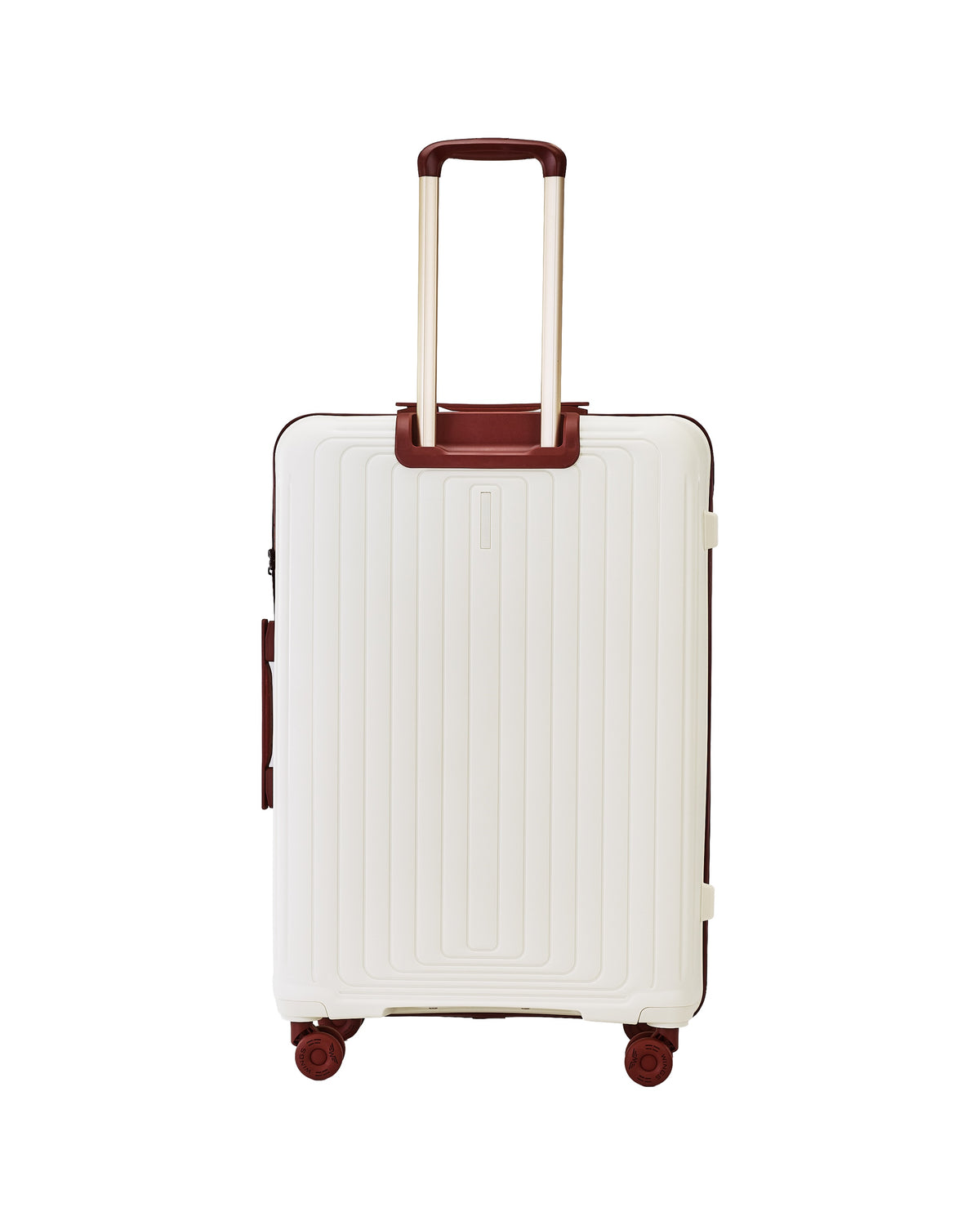 Walizka DUŻA WINGS PUFFIN 28" OFF WHITE + BURGUNDY
