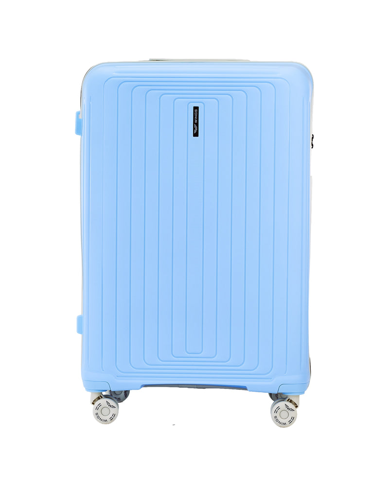Walizka DUŻA WINGS PUFFIN 28" LIGHT BLUE
