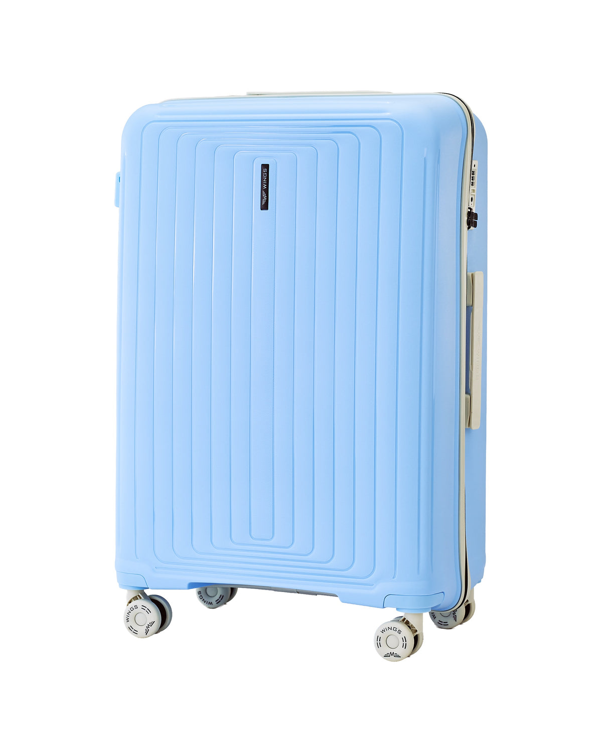 Walizka DUŻA WINGS PUFFIN 28" LIGHT BLUE