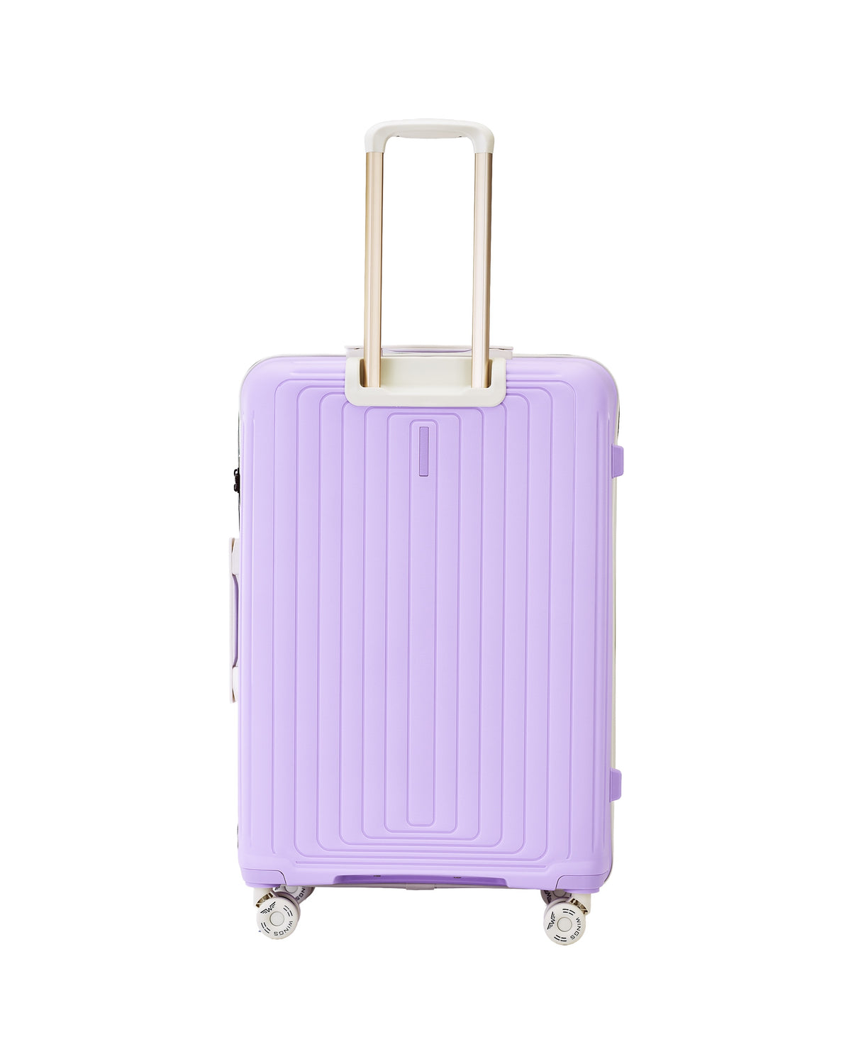 Walizka DUŻA WINGS PUFFIN 28" WHITE PURPLE
