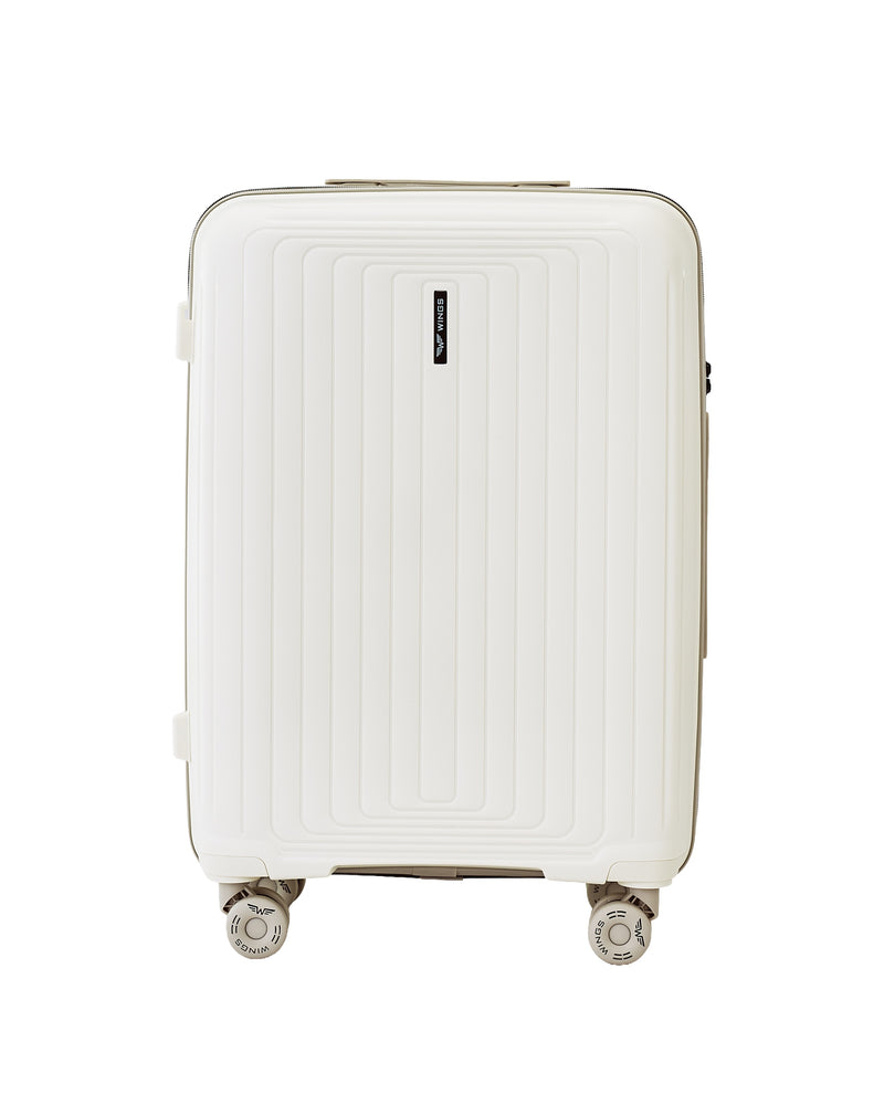 Walizka Średnia WINGS PUFFIN 24" OFF WHITE + BEIGE