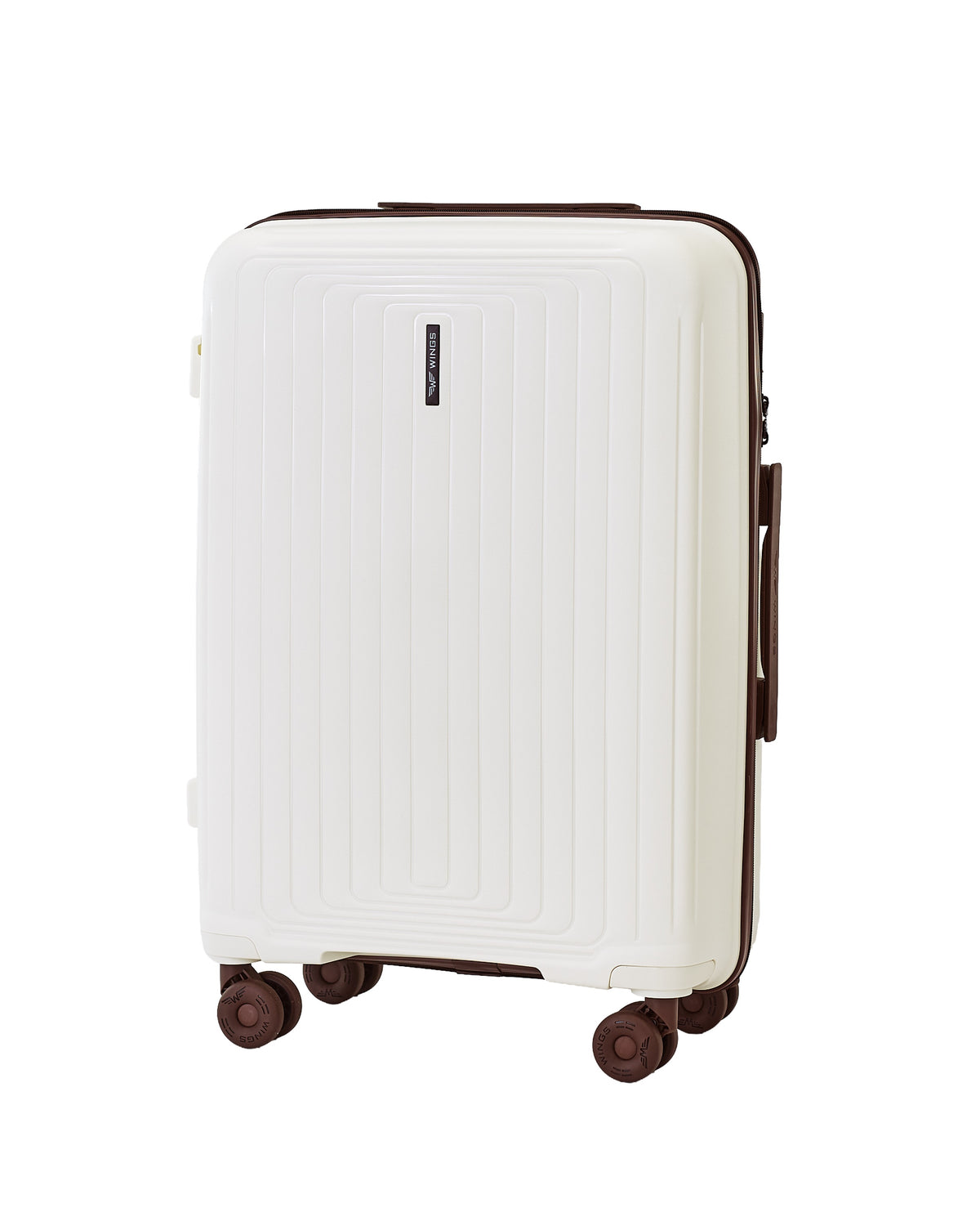 Walizka Średnia WINGS PUFFIN 24" OFF WHITE + BROWN