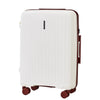 Walizka Średnia WINGS PUFFIN 24" OFF WHITE + BURGUNDY
