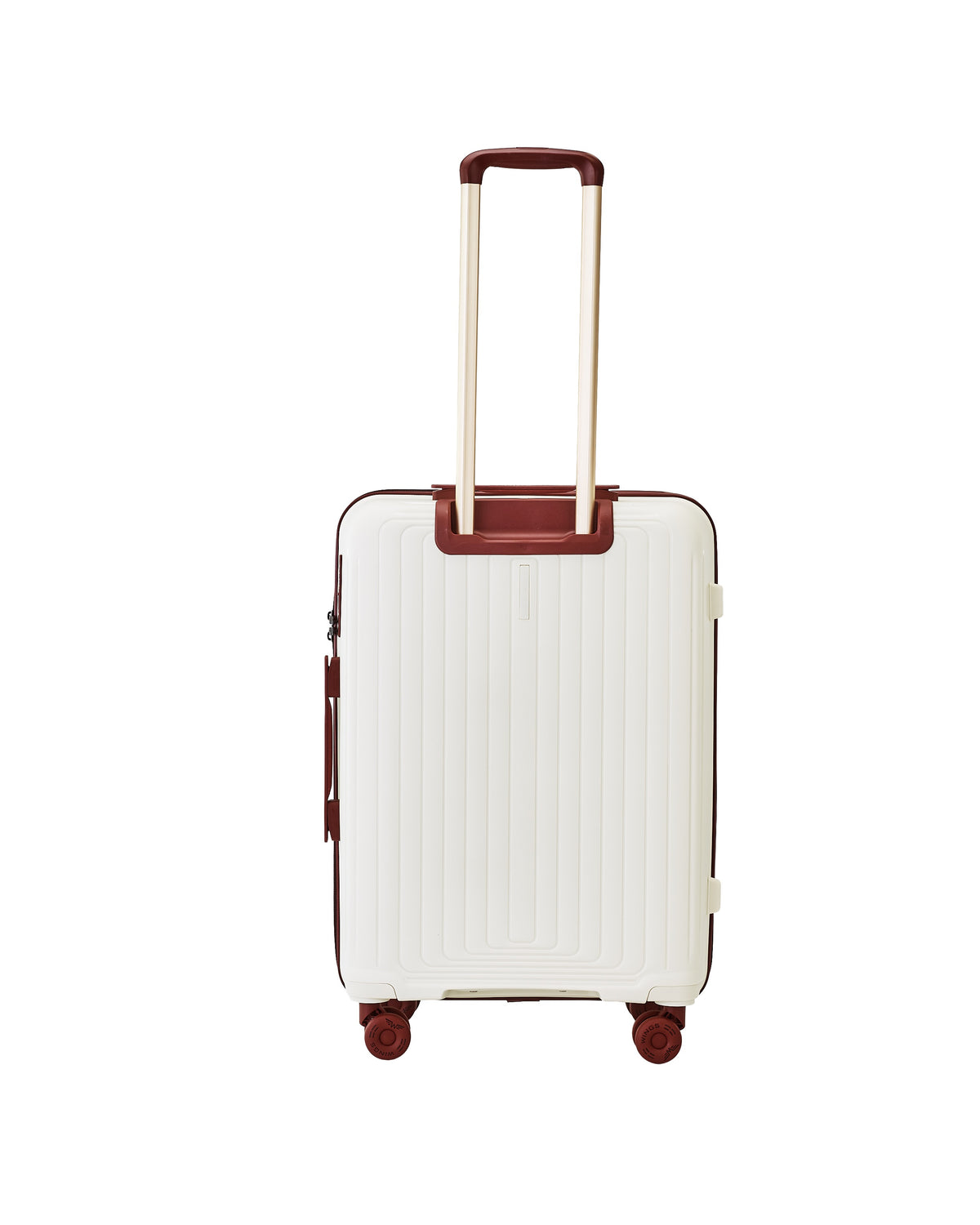 Walizka Średnia WINGS PUFFIN 24" OFF WHITE + BURGUNDY