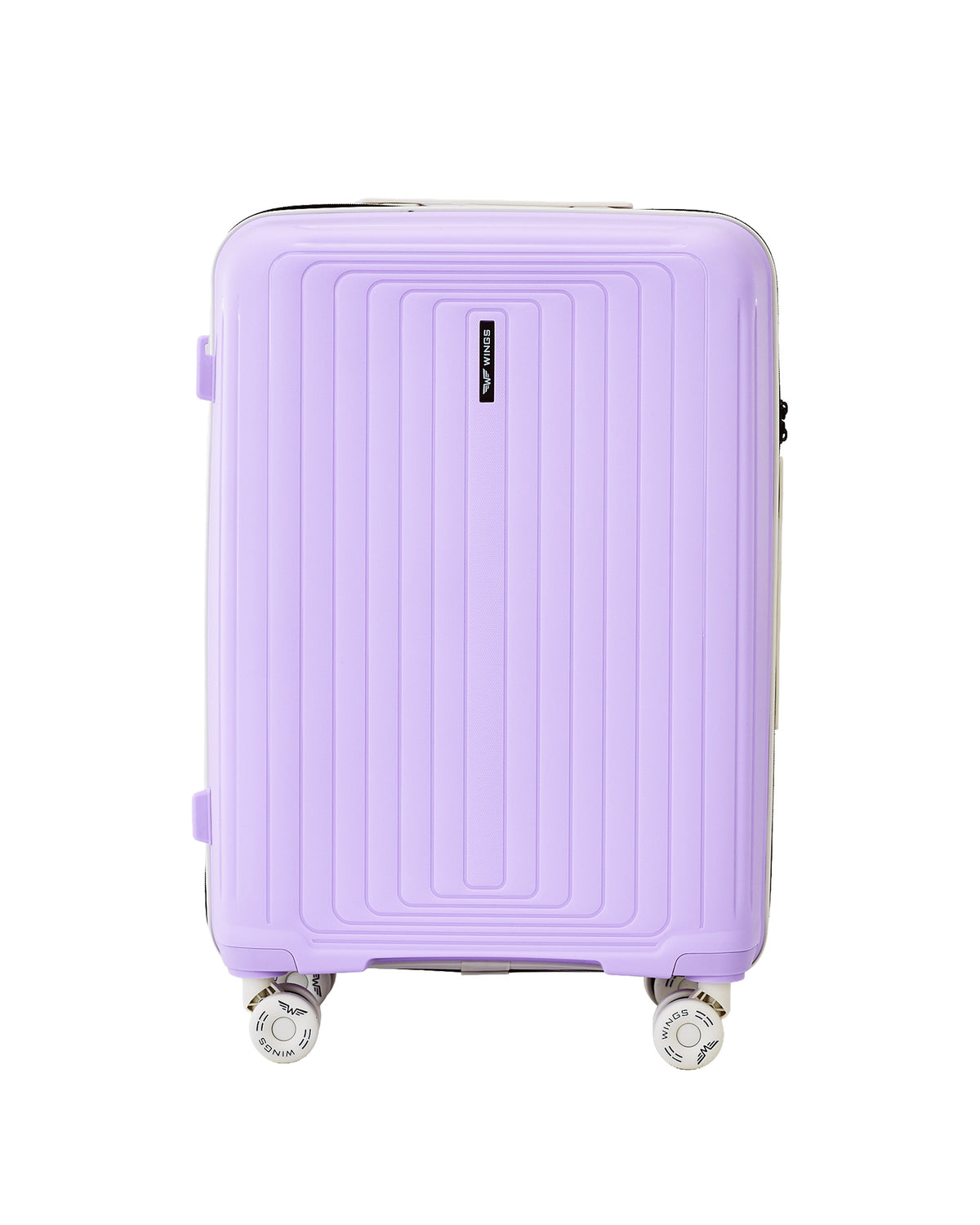 Walizka Średnia WINGS PUFFIN 24" WHITE PURPLE
