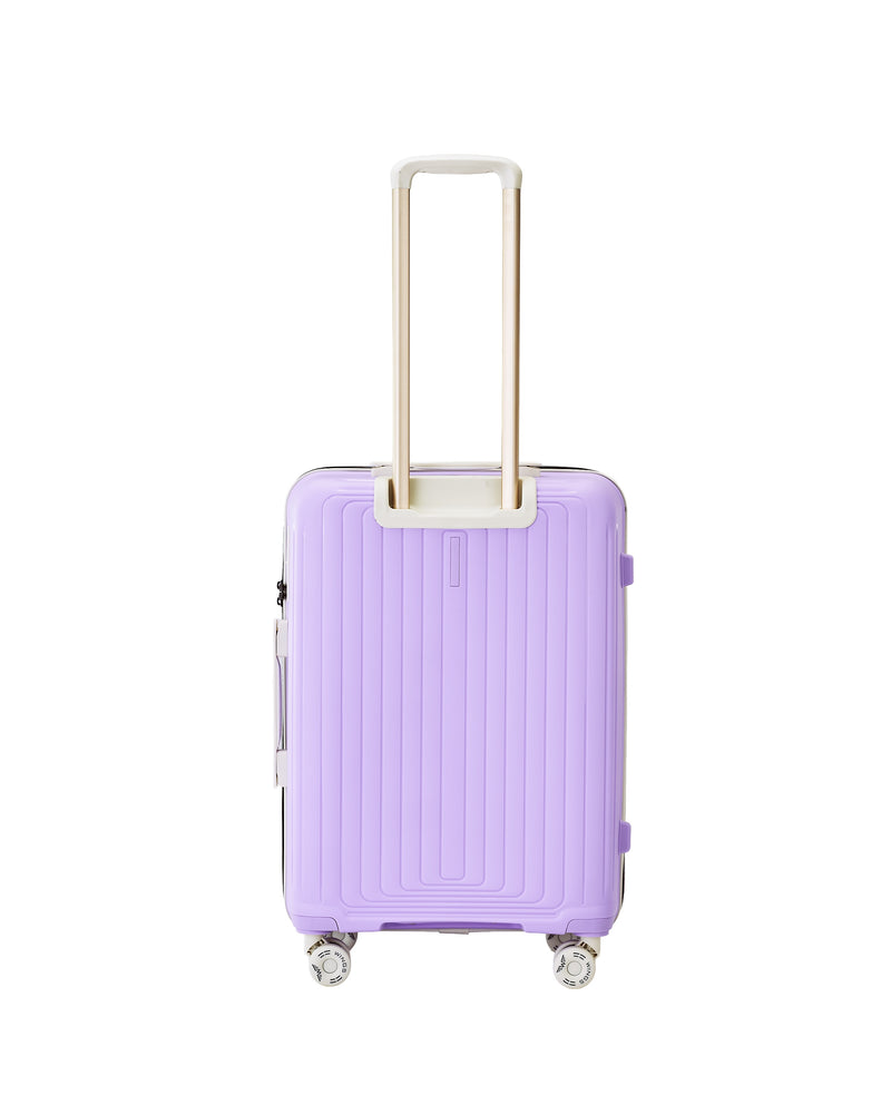 Walizka Średnia WINGS PUFFIN 24" WHITE PURPLE