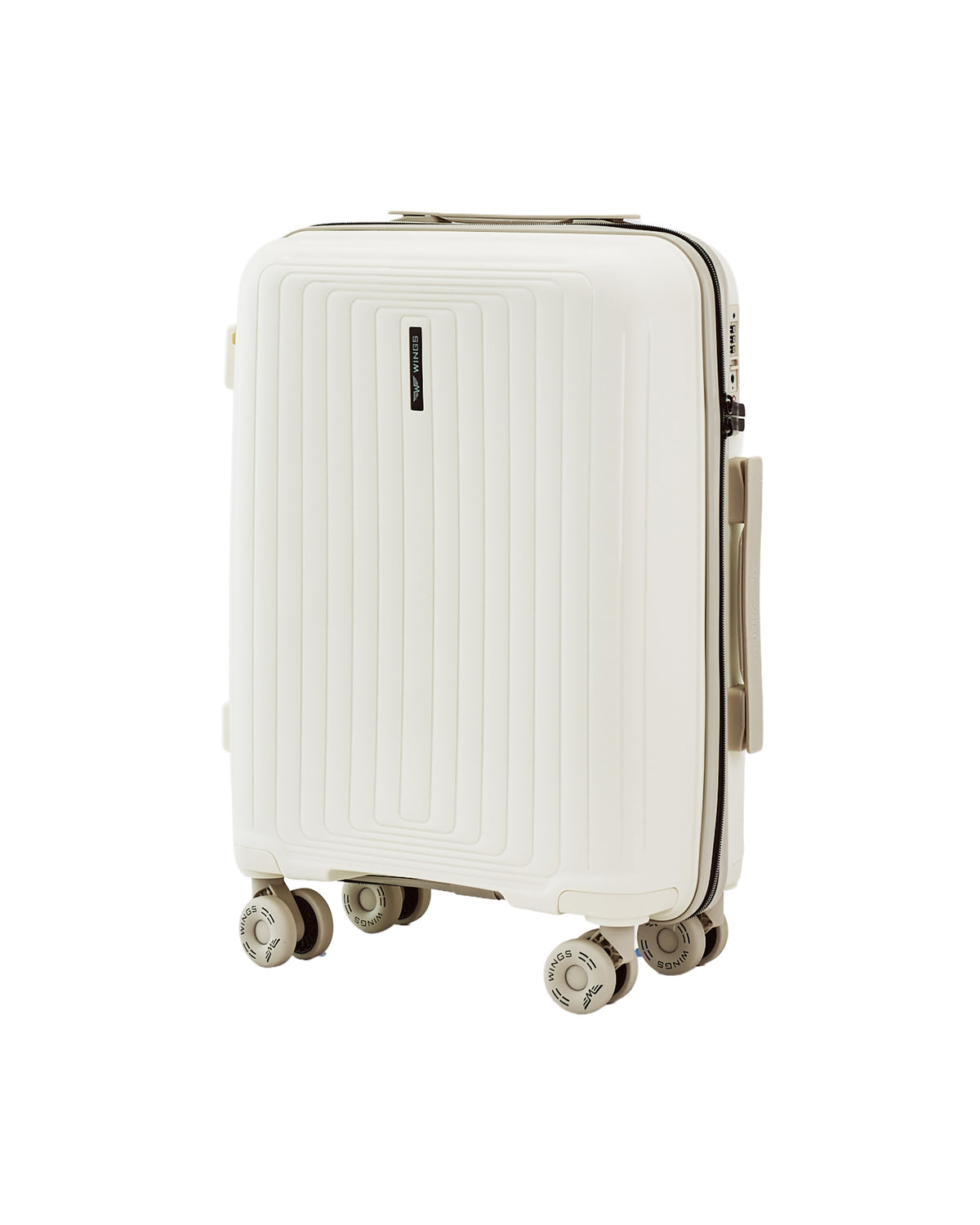 Walizka KABINOWA WINGS PUFFIN 20" OFF WHITE + BEIGE