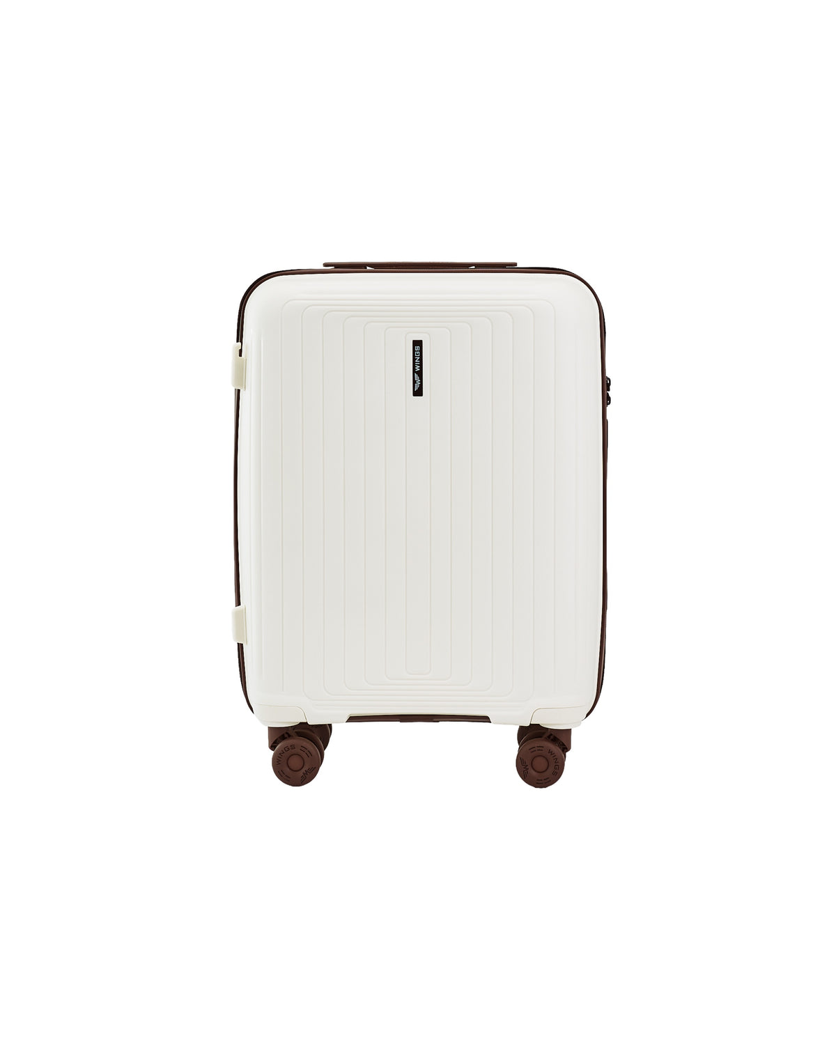 Walizka KABINOWA WINGS PUFFIN 20" OFF WHITE + BROWN