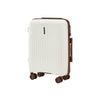 Walizka KABINOWA WINGS PUFFIN 20" OFF WHITE + BROWN