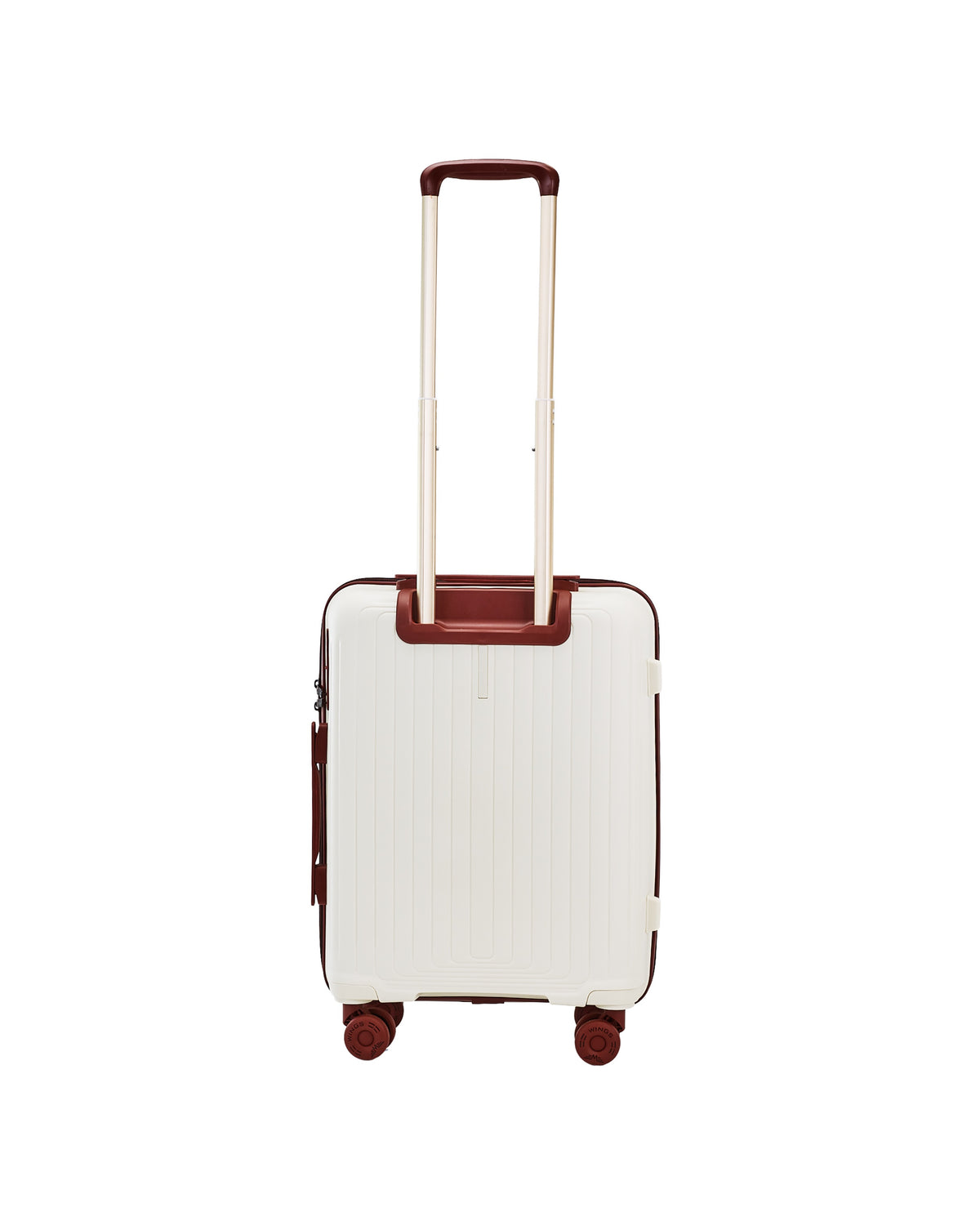 Walizka KABINOWA WINGS PUFFIN 20" OFF WHITE + BURGUNDY
