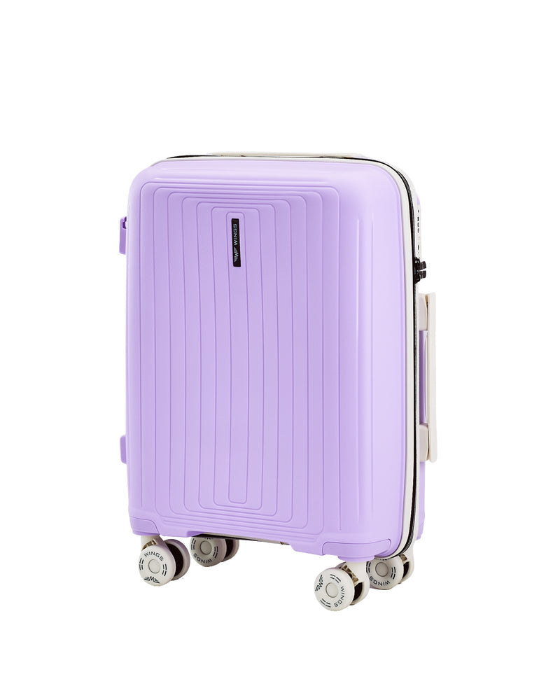 Walizka KABINOWA WINGS PUFFIN 20" WHITE PURPLE