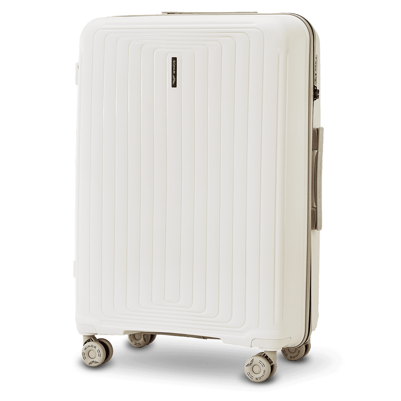 Walizka DUŻA WINGS PUFFIN 28" OFF WHITE + BEIGE