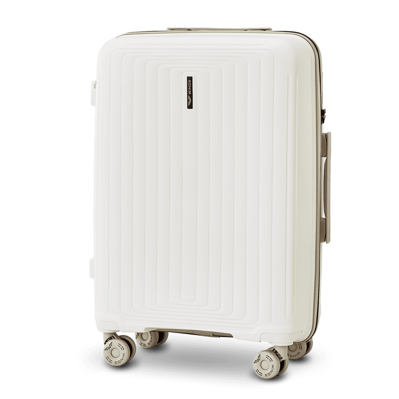 Walizka Średnia WINGS PUFFIN 24" OFF WHITE + BEIGE