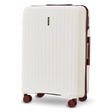 Walizka DUŻA WINGS PUFFIN 28" OFF WHITE + BURGUNDY