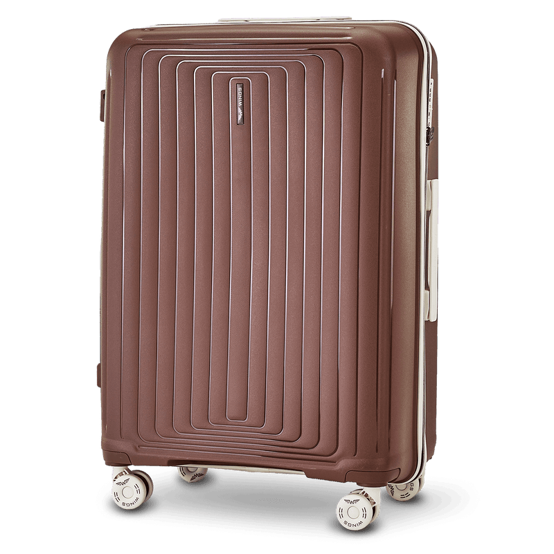 Walizka DUŻA WINGS PUFFIN 28" CHOCOLATE BROWN