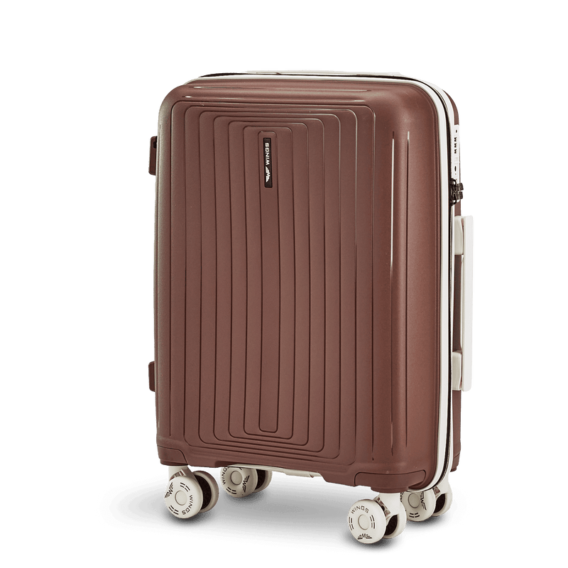 Walizka KABINOWA WINGS PUFFIN 20" CHOCOLATE BROWN