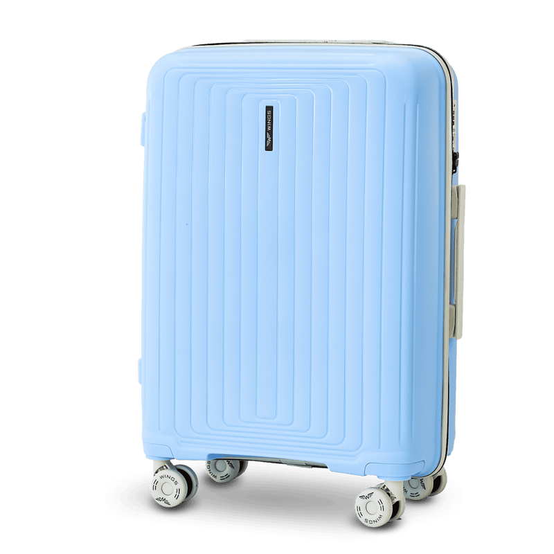 Walizka Średnia WINGS PUFFIN 24" LIGHT BLUE