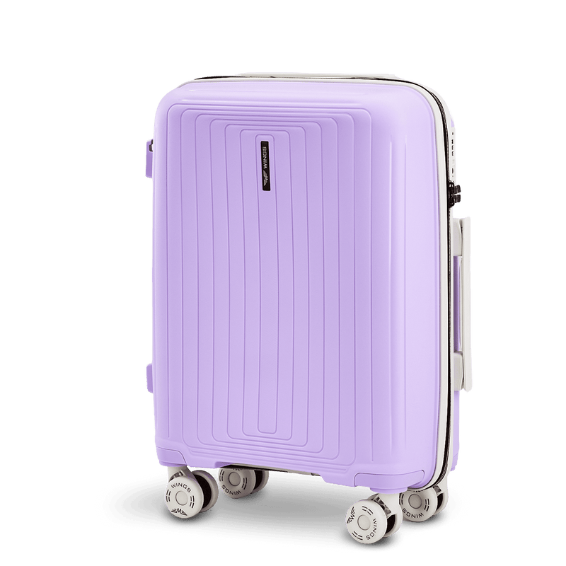 Walizka KABINOWA WINGS PUFFIN 20" WHITE PURPLE