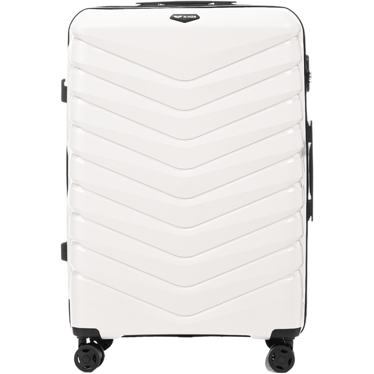 Walizka duża Wings PHOENIX 2.0 polipropylen 28" WHITE