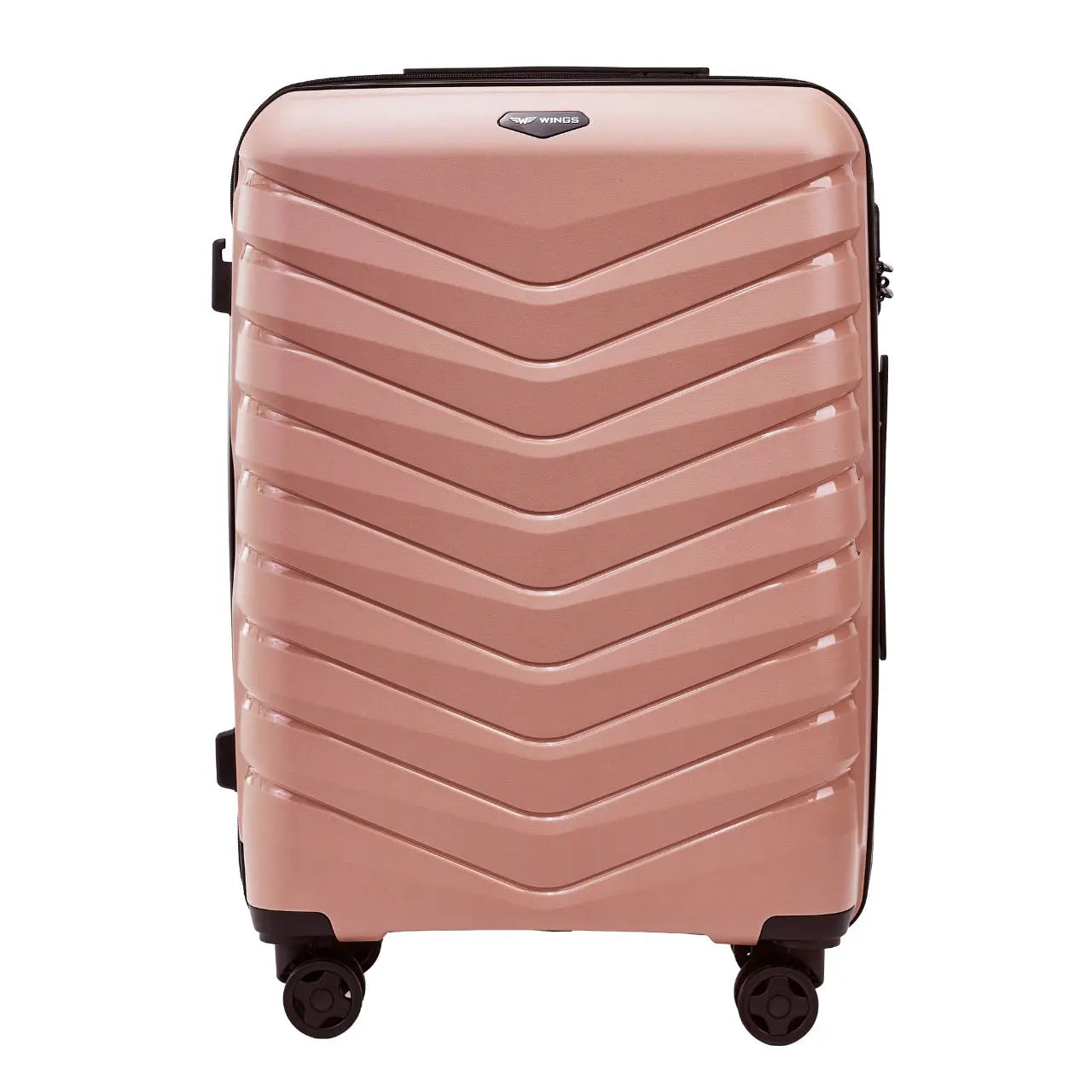 Walizka średnia Wings PHOENIX 2.0 polipropylen 24" ROSE GOLD PHOENIX COLLECTION
