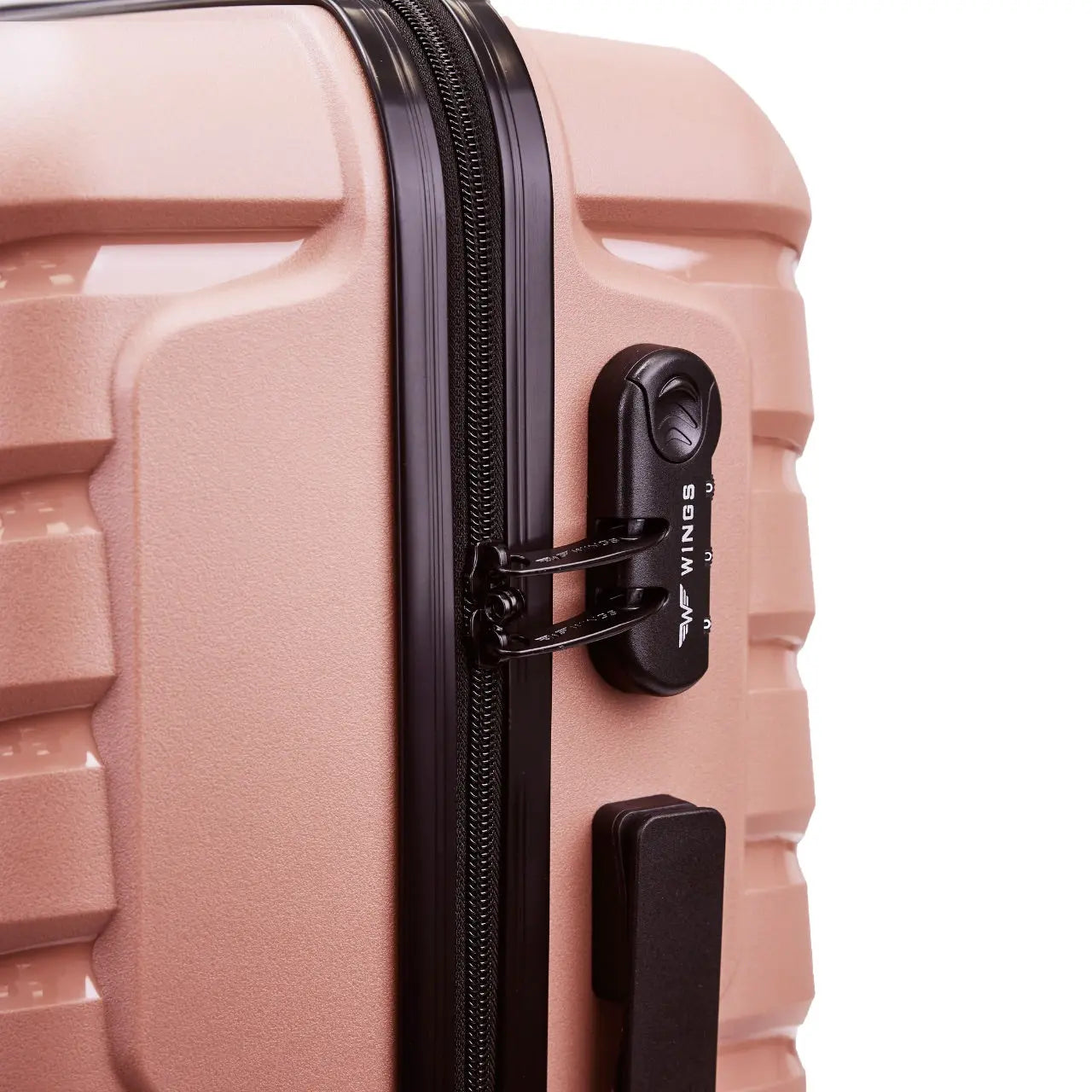 Walizka średnia Wings PHOENIX 2.0 polipropylen 24" ROSE GOLD PHOENIX COLLECTION