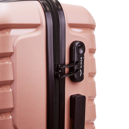 Zestaw 3 walizek Wings PHOENIX 2.0 polipropylen ROSE GOLD